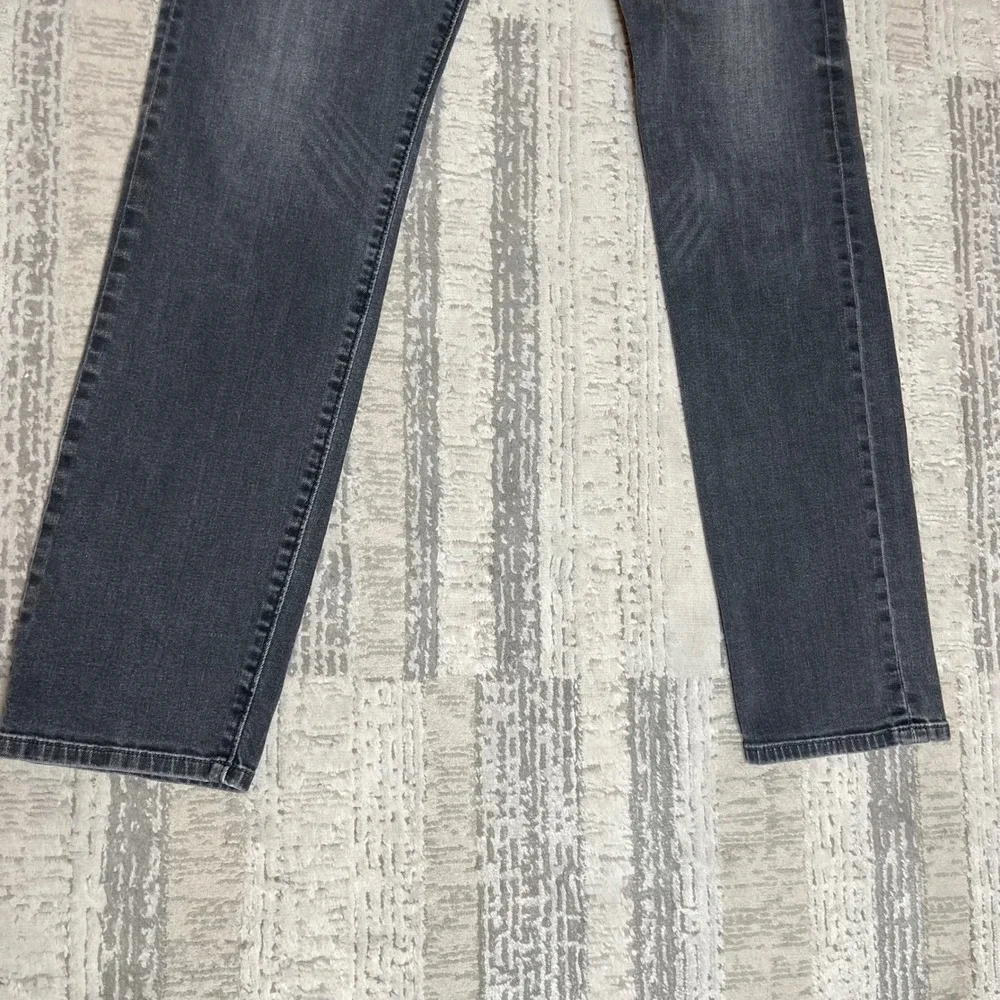 Diesel Buster Regular Slim-Tapered Jeans Mens‎ 30x32 Faded Black Fly Stretch